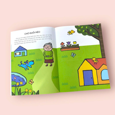 Sách cho bé - Phát Triển IQ - Rèn Luyện Tư Duy Não Bộ - Khả Năng Tưởng Tượng Và Sáng Tạo - Dành cho trẻ từ 2-4 tuổi