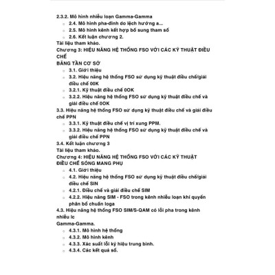 Sách Nguyên lý và Hiệu năng Hệ thống truyền thông quang không dây