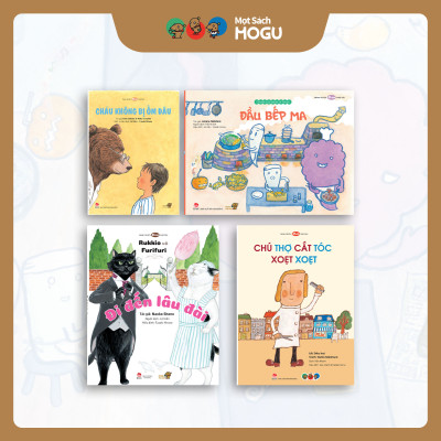 Truyện Ehon bé 3-4-5 tuổi - Bộ 4 cuốn Nghề nghiệp quanh bé