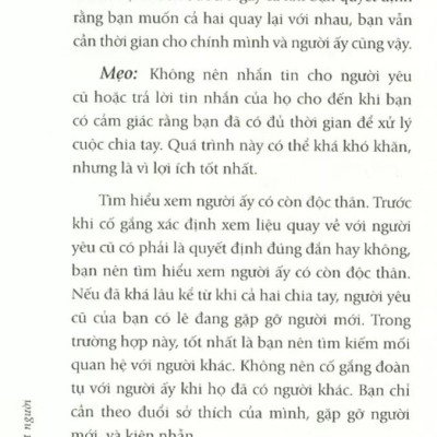 Cách Để Quên Một Người
