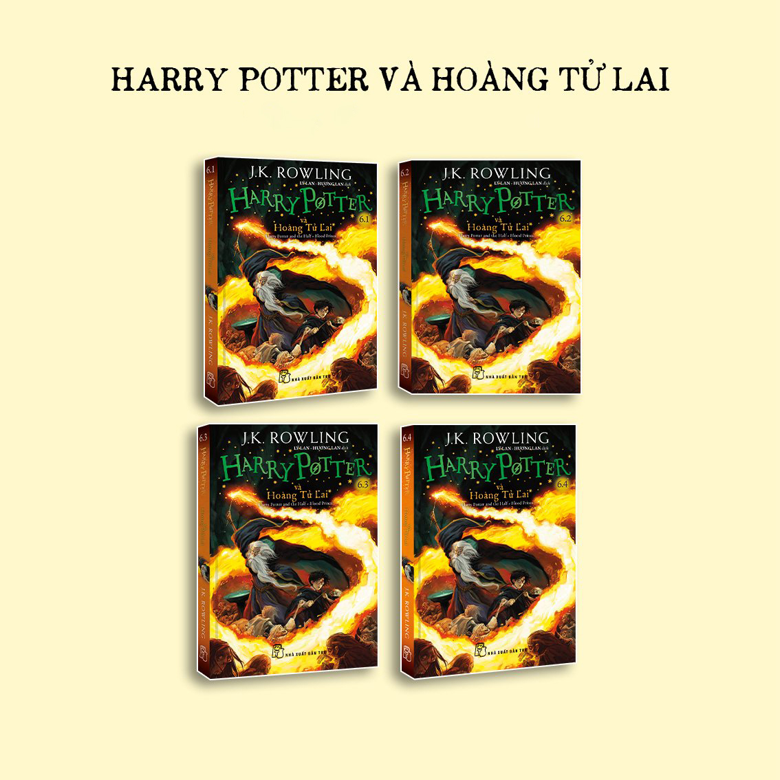 Trọn bộ 7 tập Harry Potter - Khổ Nhỏ (Boxset 30 Cuốn)