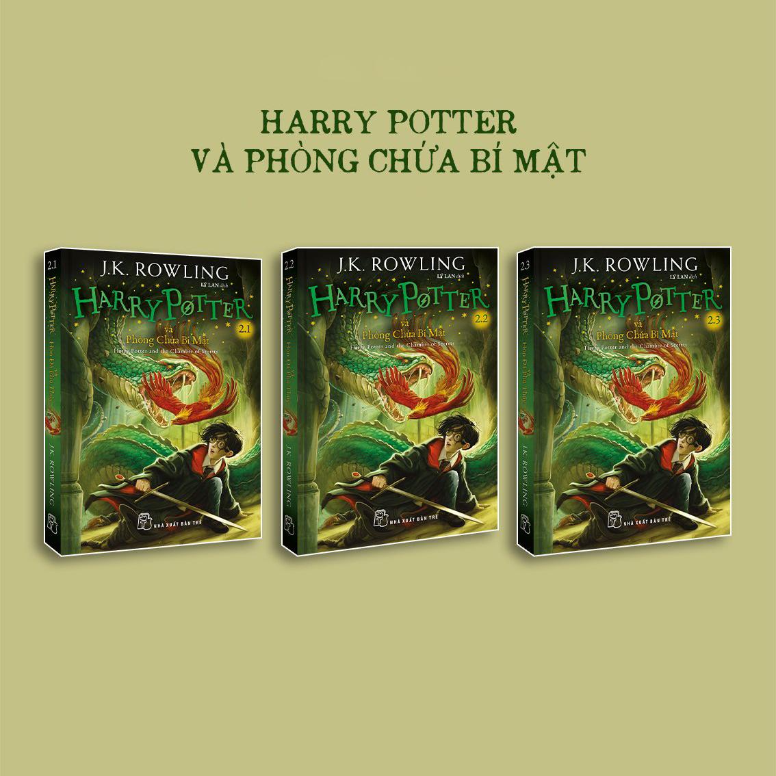 Bộ Sách Harry Potter Tập 2 - Khổ Nhỏ (Bộ 3 Cuốn)