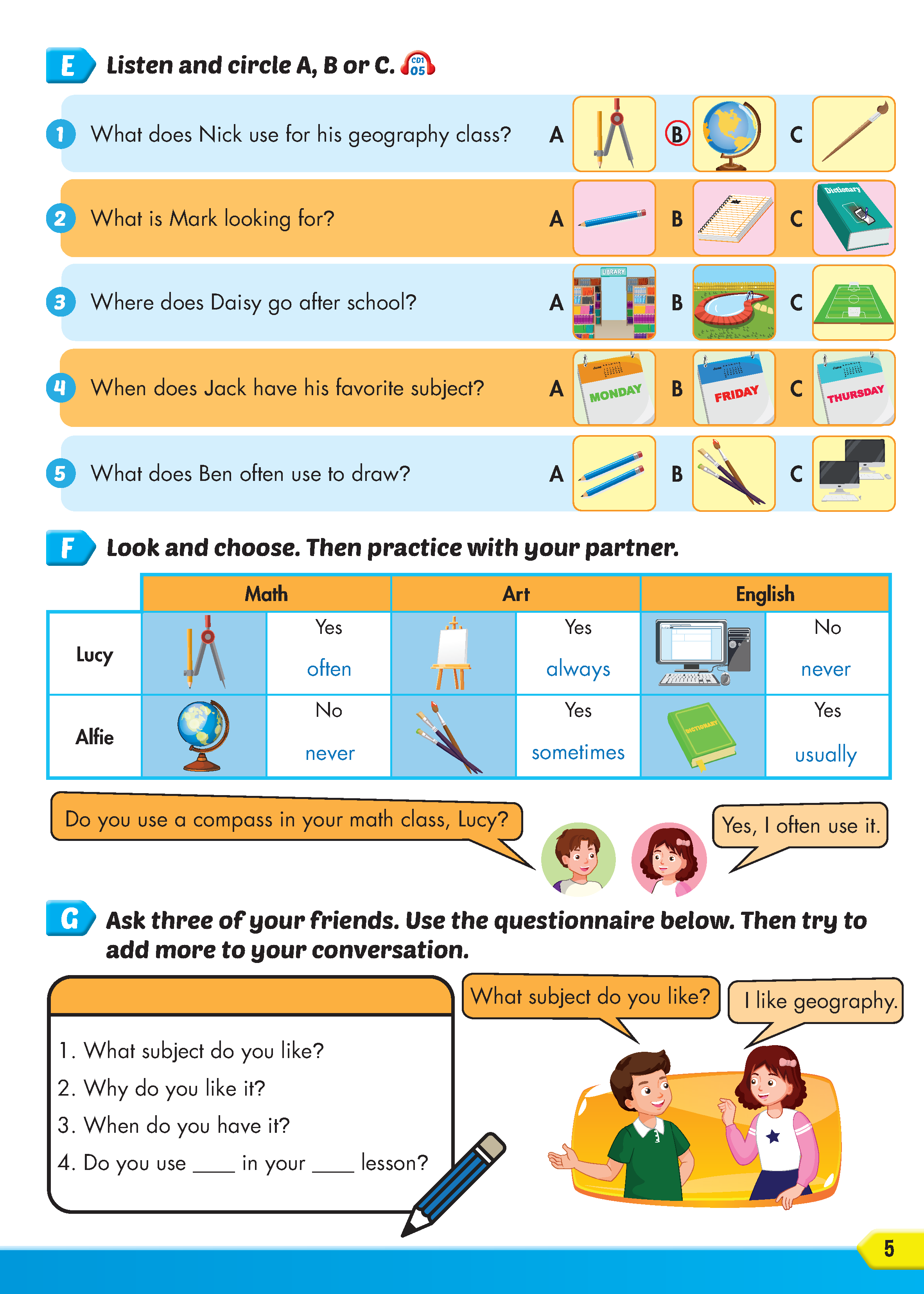 i-Learn Listening & Speaking 5 Student