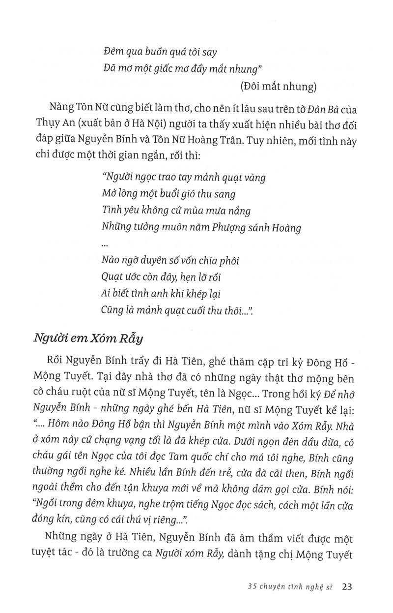 35 Chuyện Tình Nghệ Sĩ