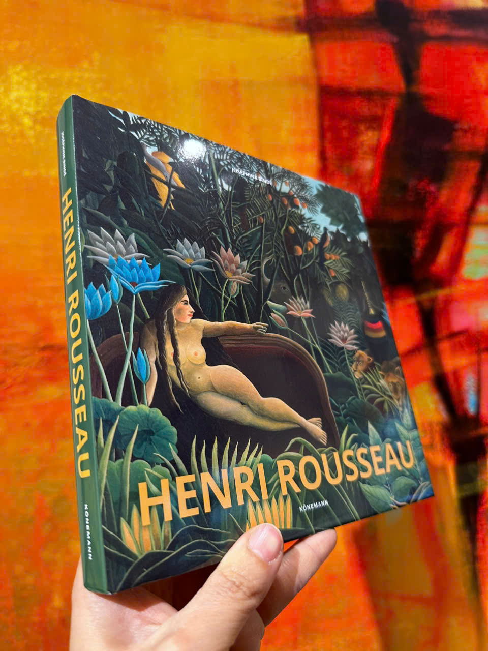 Sách - Henri Rousseau by Josephine Binde - Nghệ thuật tiếng Anh/ Art Book in English