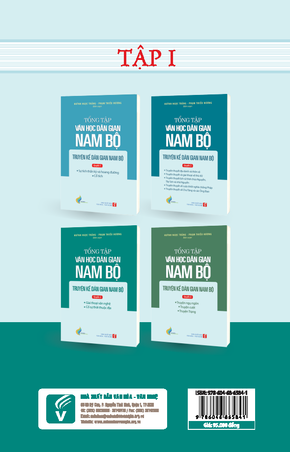 Tổng tập Văn học dân gian Nam bộ Tập 1 - Quyển 3 - Truyện kể dân gian Nam bộ - TH95