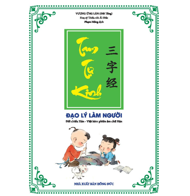 Sách - Tam tự kinh ( sách in màu ) 85k
