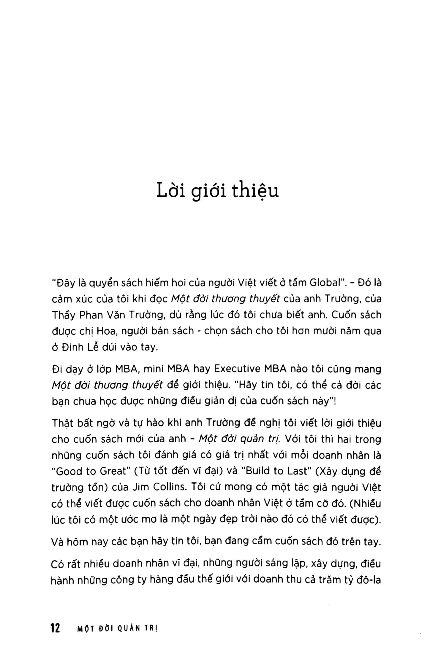 Một Đời Quản Trị (Tái Bản)