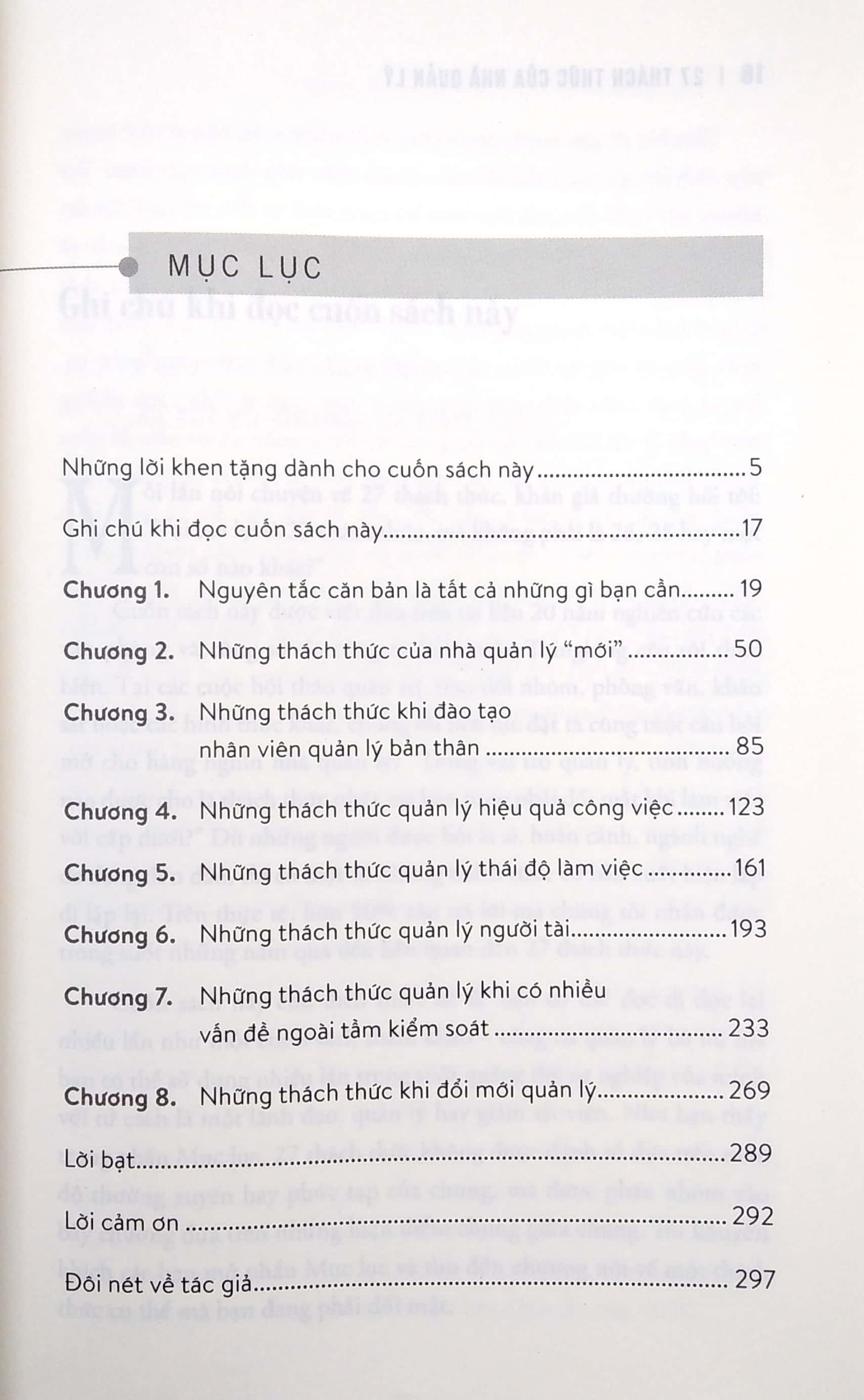 27 Thách Thức Của Nhà Quản Lý