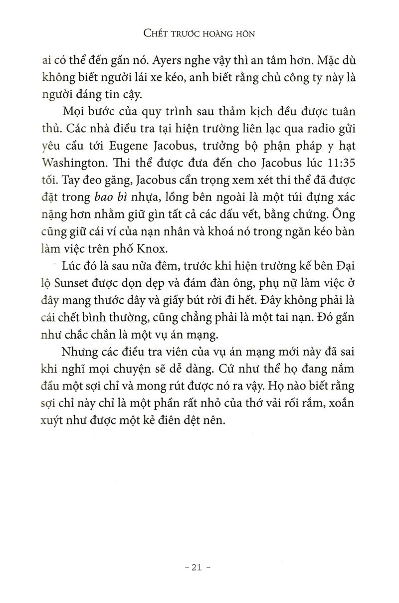 Chết Trước Hoàng Hôn