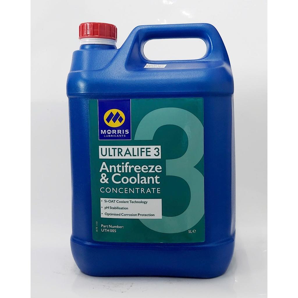 Nước Làm Mát Cao Cấp Cho Động Cơ Xăng, Động Cơ Diesel - Morris Lubricants Ultralife 3 / Can 5L