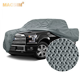 Bạt phủ ô tô chất liệu vải không dệt cao cấp thương hiệu MACSIM dành cho Mitsubishi Xforce màu ghi - sử dụng trong nhà, ngoài trời