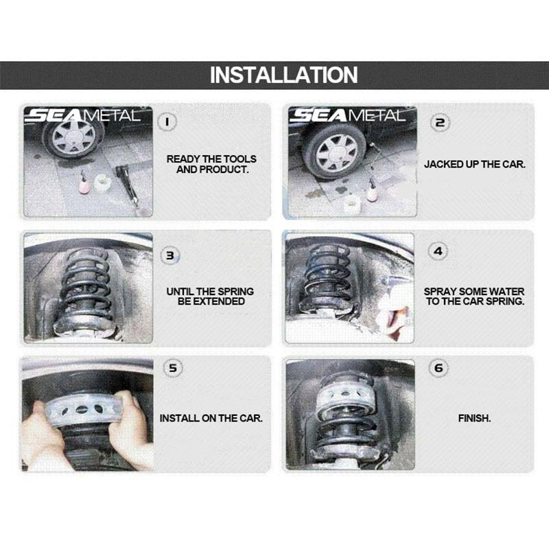 Đệm giảm chấn ô tô Ô Tô Loai A/B/C/D/E Combo 2 MIẾNG AMT Đệm cao su giảm Xóc giảm chấn lò xo cho ô tô