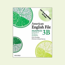 American English File Level 3 Student and Workbook Multipack B