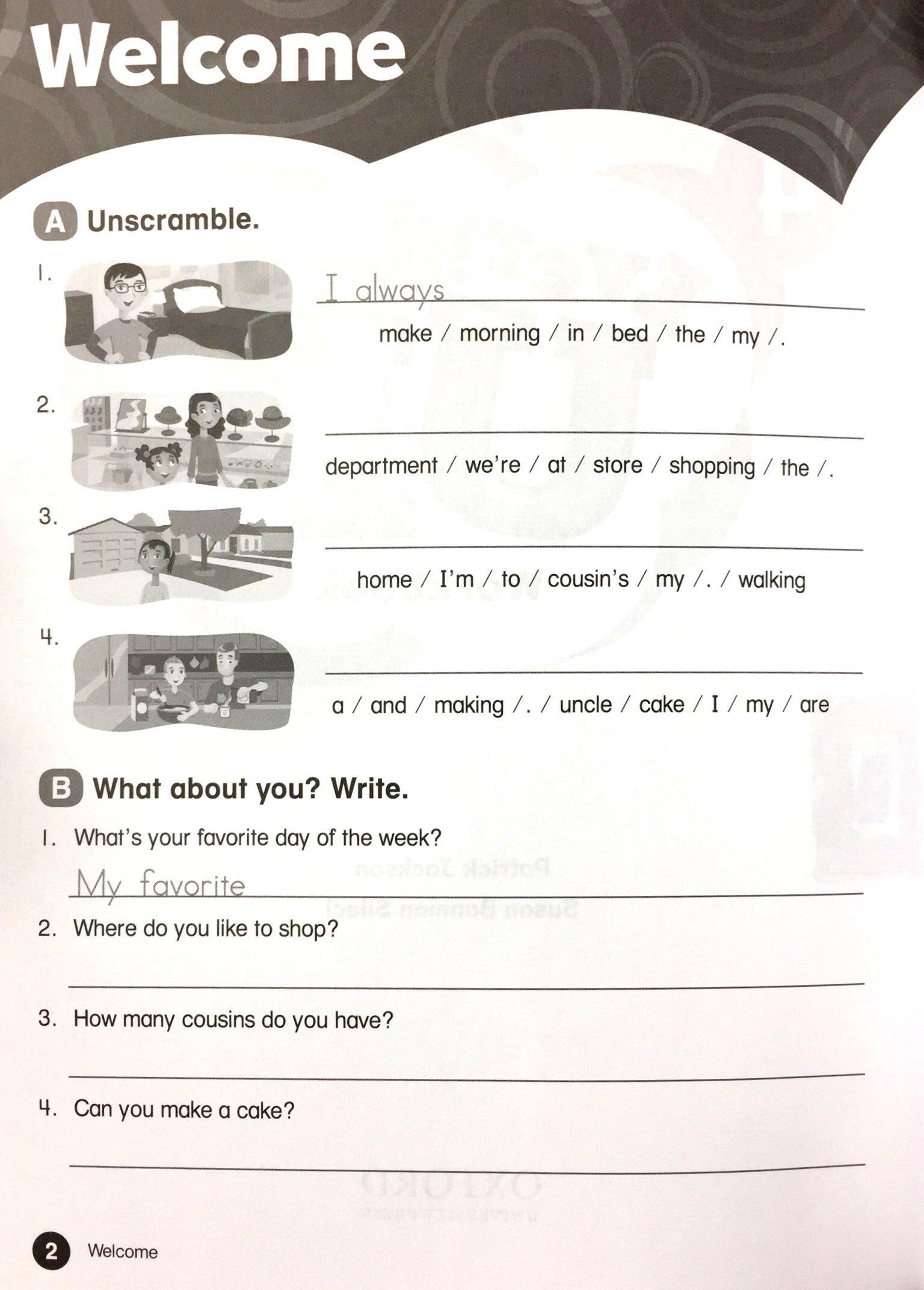 Everybody Up 2E 4: Workbook