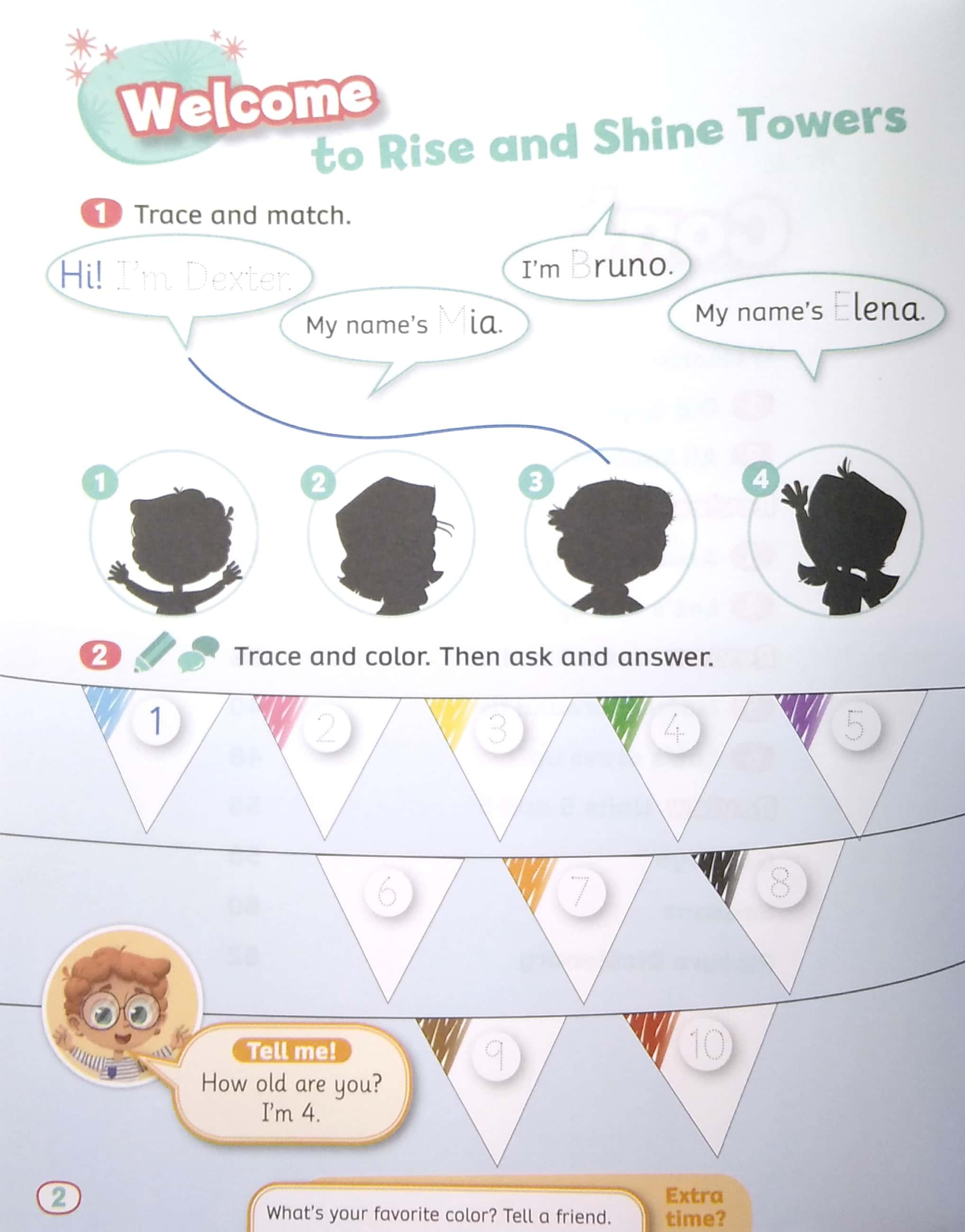 Rise And Shine American Level 1 Workbook With Ebook