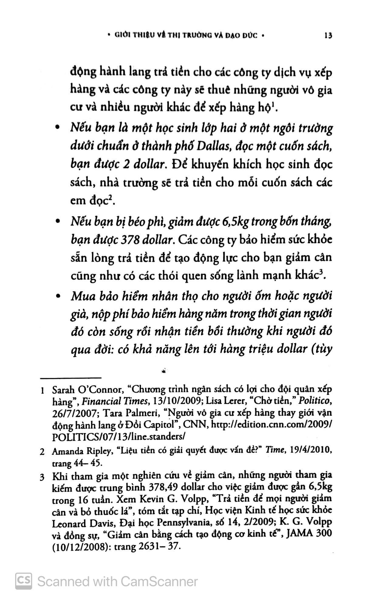 Tiền Không Mua Được Gì (What money can