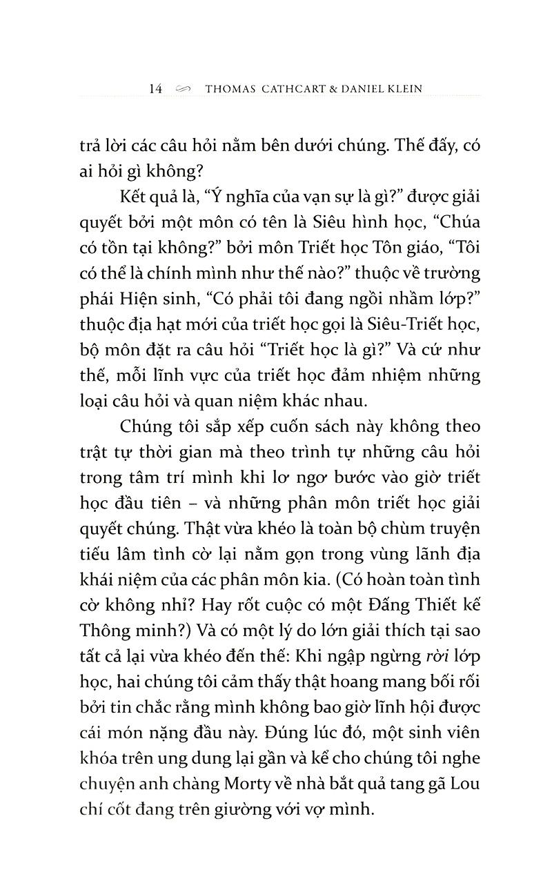 Plato Và Con Thú Mỏ Vịt Bước Vào Quán Bar (Tái Bản 2018 )
