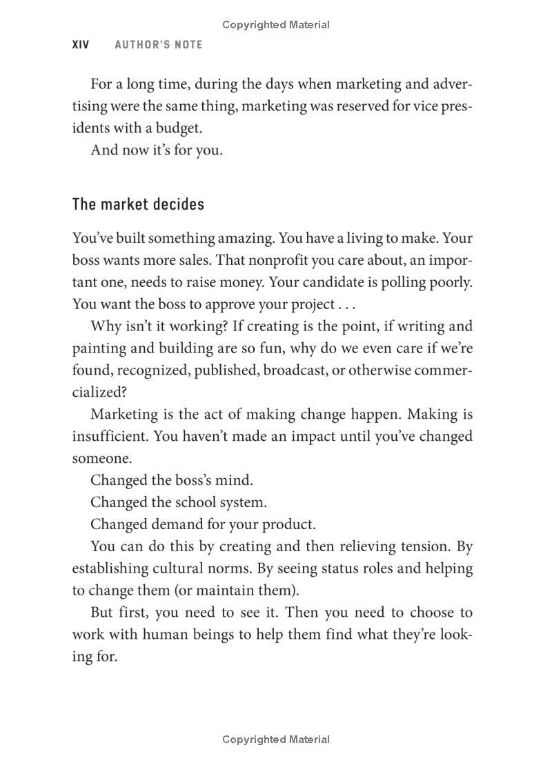 This Is Marketing : You Can