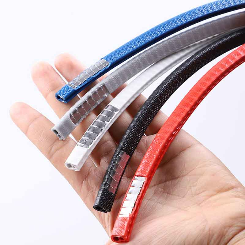 Viền Dán Cửa Xe Ô Tô Chống Va Đập Bảo Vệ Xế Yêu Độ Mút Cao Dài 5 Mét Lõi Kim Loại Cao Cấp