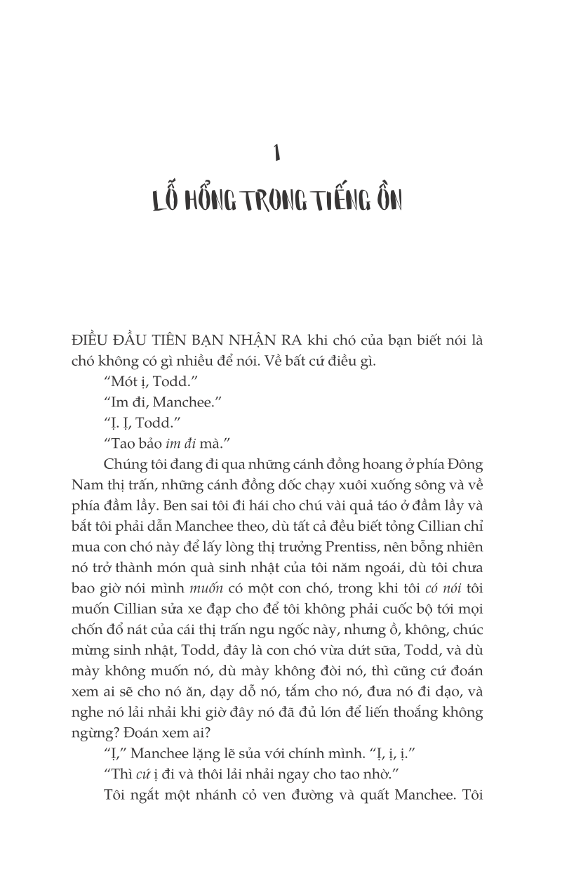 Hỗn Mang 1- Đừng Bao Giờ Buông Dao