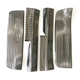Bộ Ốp bậc cửa, Nẹp bước chân Titan dành cho xe  Mitsubishi Xpander - Bên trong