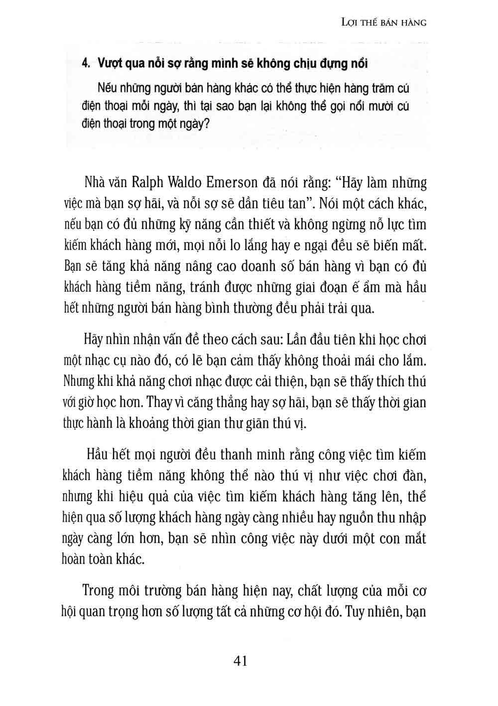 Lợi Thế Bán Hàng (Tái Bản)