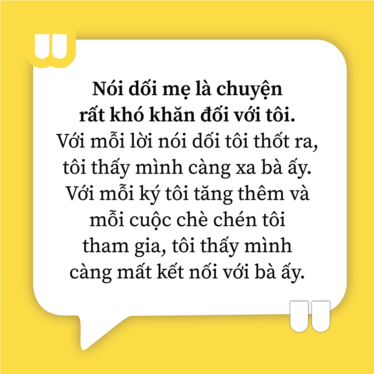 Lòng Tôi Nhẹ Khi Mẹ Rời Xa