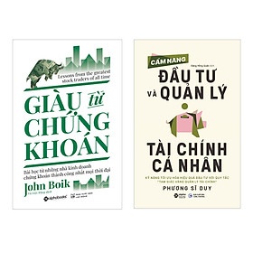 Combo Cẩm Nang Đầu Tư Và Quản Lý Tài Chính Cá Nhân + Giàu Từ Chứng Khoán