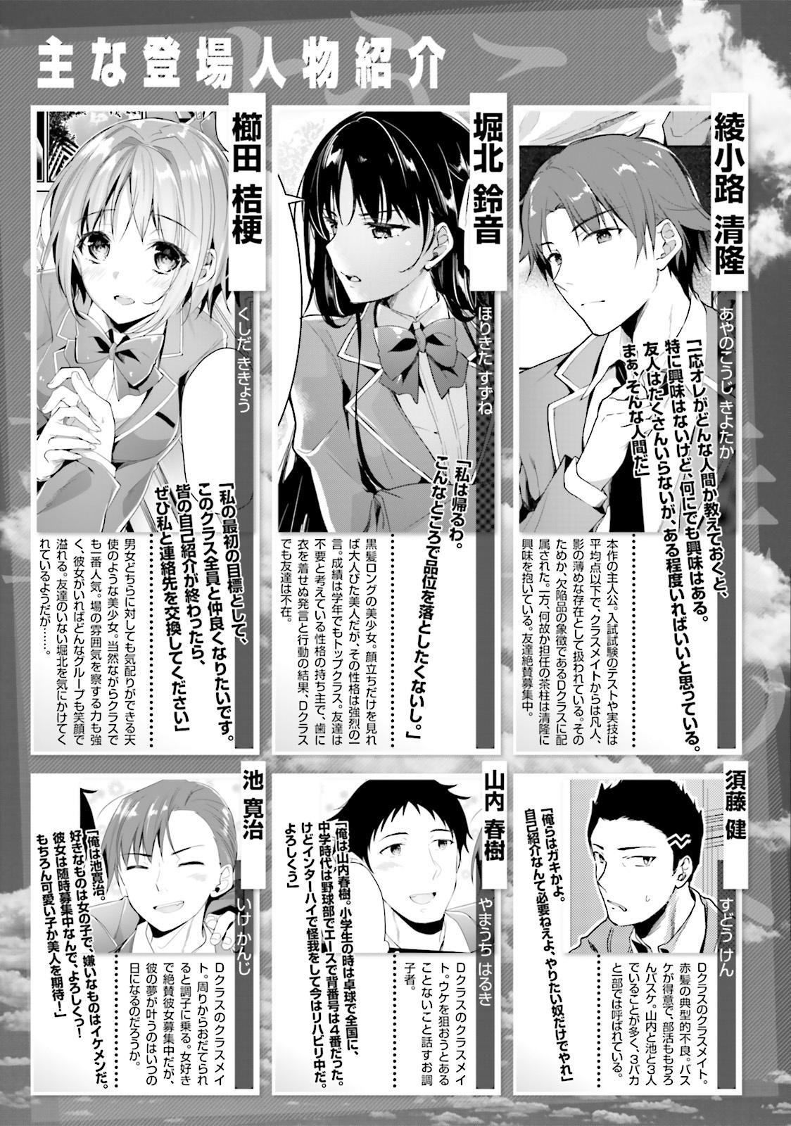 Classroom Of The Elite 3 (Japanese Edition)
