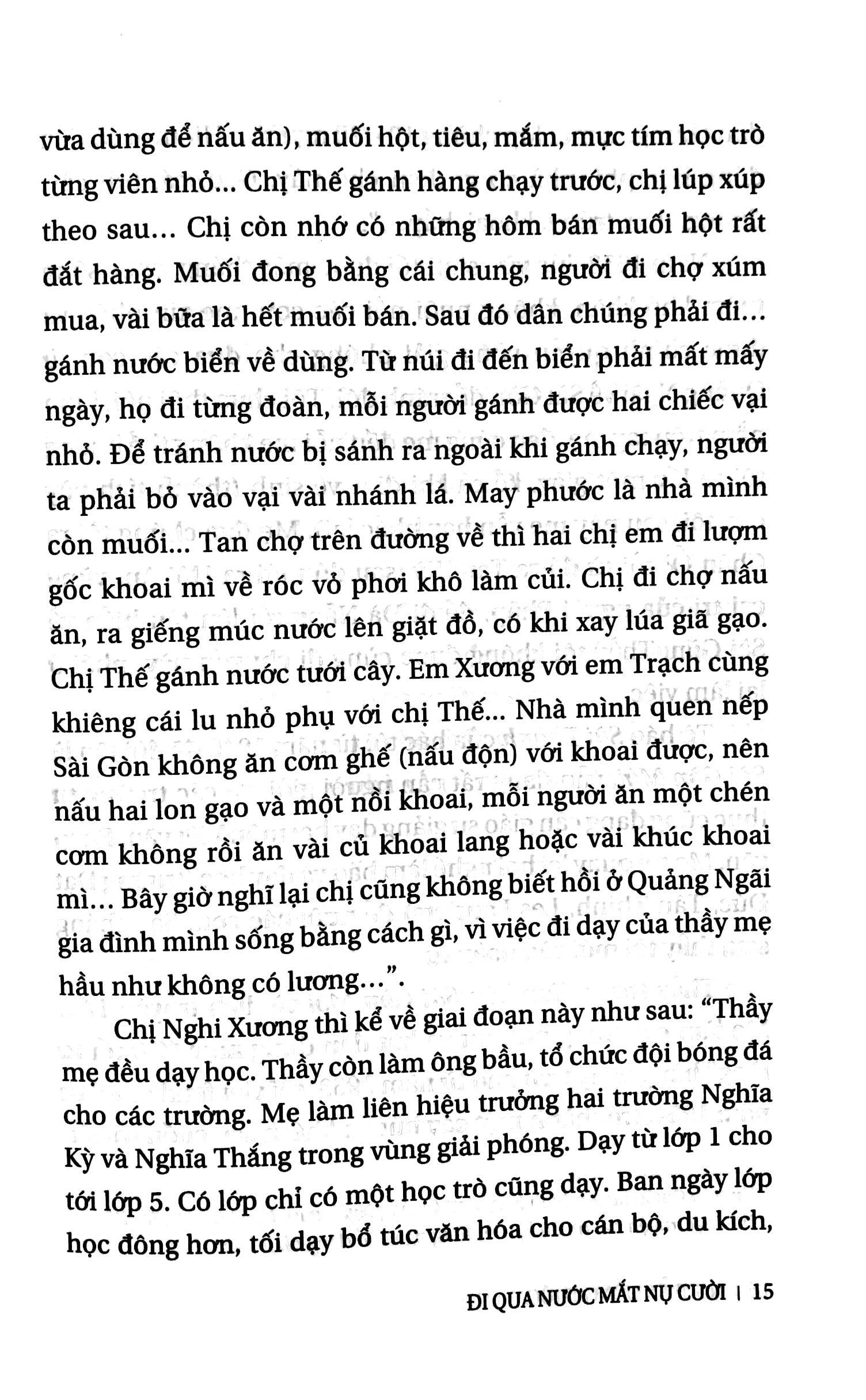 Đi Qua Nước Mắt Nụ Cười