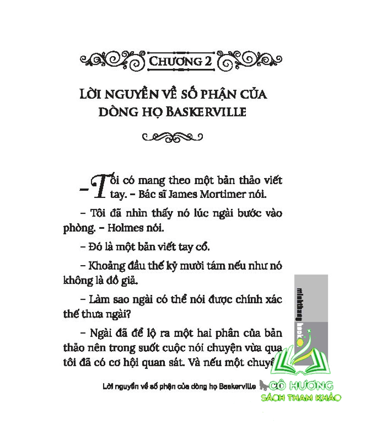 Sách - Con chó của dòng họ BASKERVILLE (bìa mềm)
