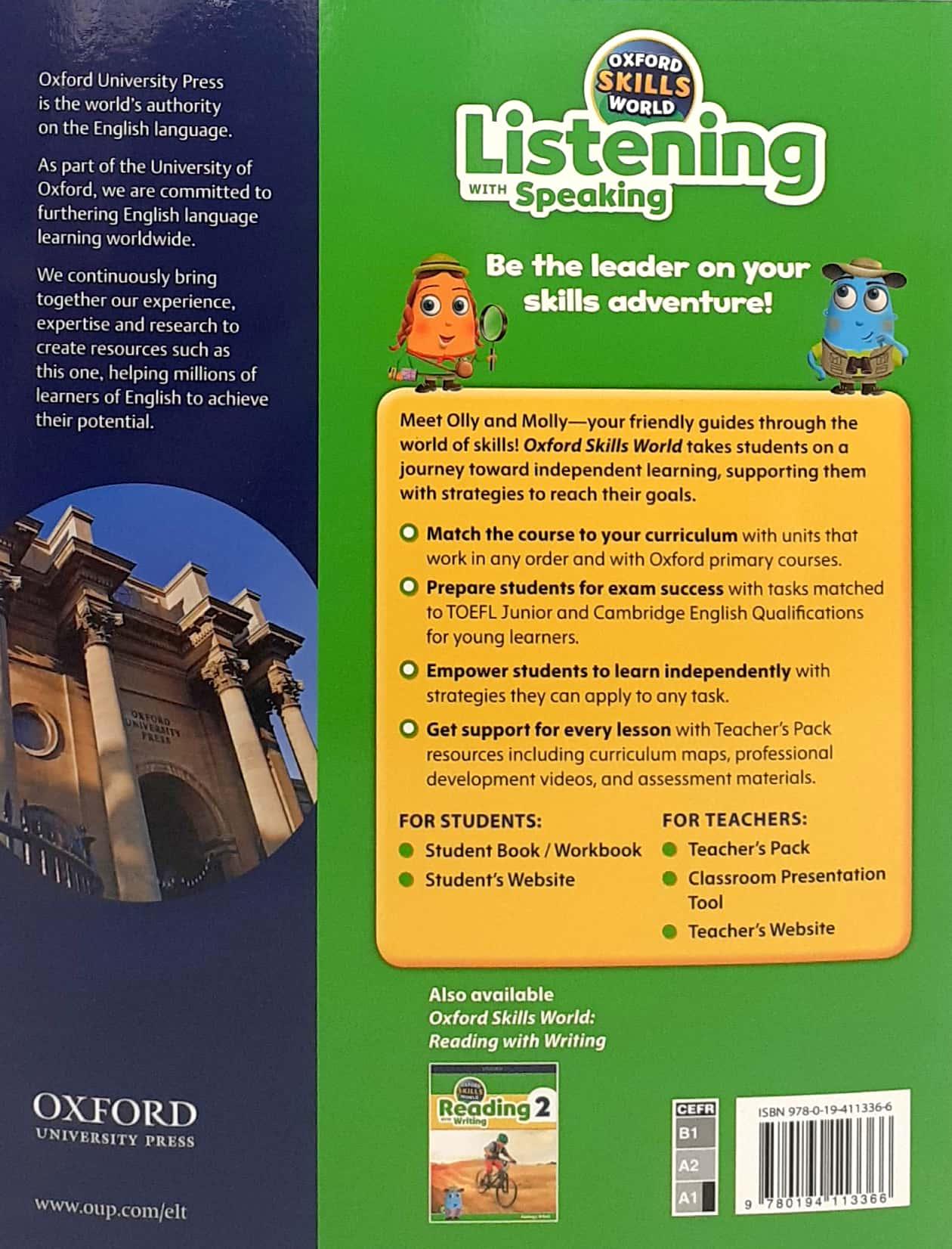 Oxford Skills World: Level 2: Listening With Speaking Student Book