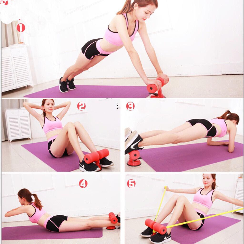 Dụng Cụ Tập Cơ Bụng Đăng Năng Có Chân Đế Hút Siêu Chắc Và Bền- Tập Thể Dục Tại Nhà Nhiều Động Tác Khác Nhau- Hàng Chính Hãng MINIIN-Giao Màu Ngẫu Nhiên