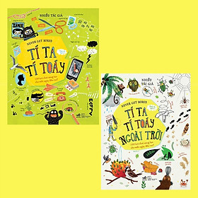 Bộ Tí ta tí toáy - Never get bored (Bìa cứng) (Trọn bộ 02 cuốn) -  Bản Quyền