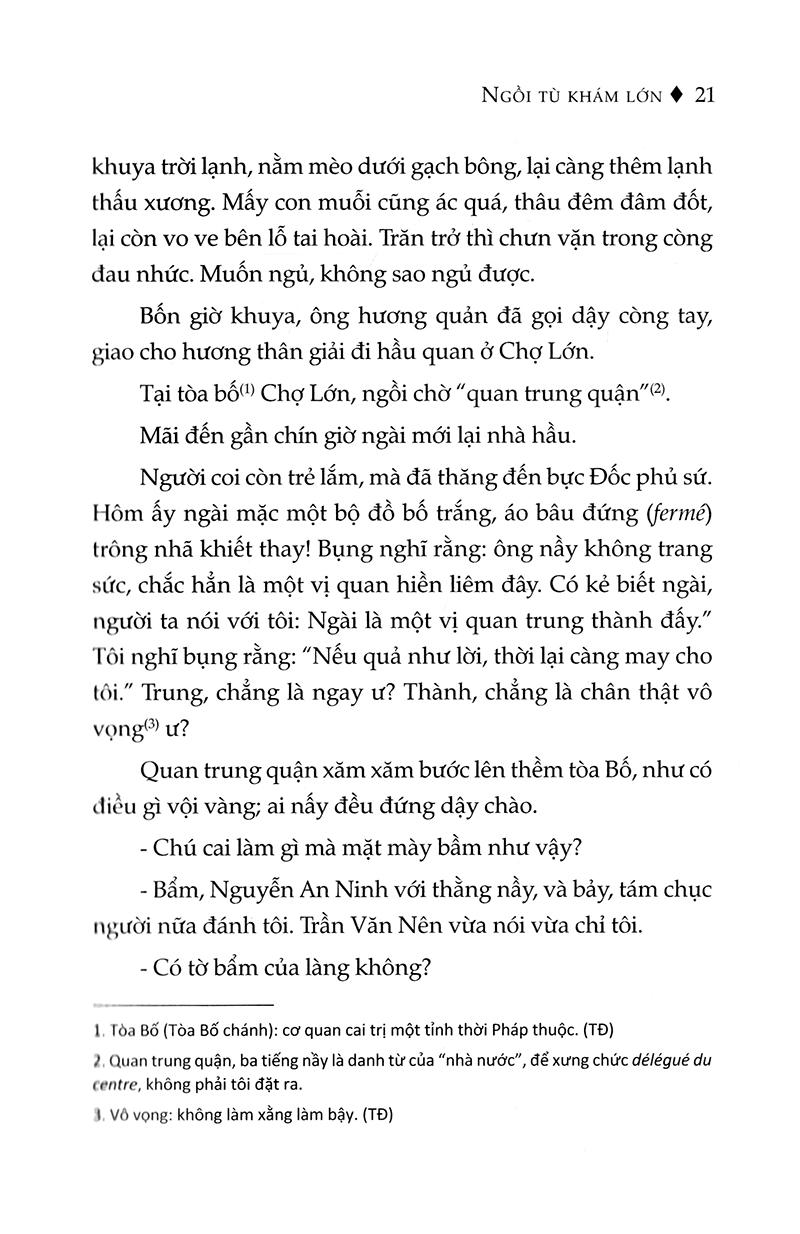 Ngồi Tù Khám Lớn