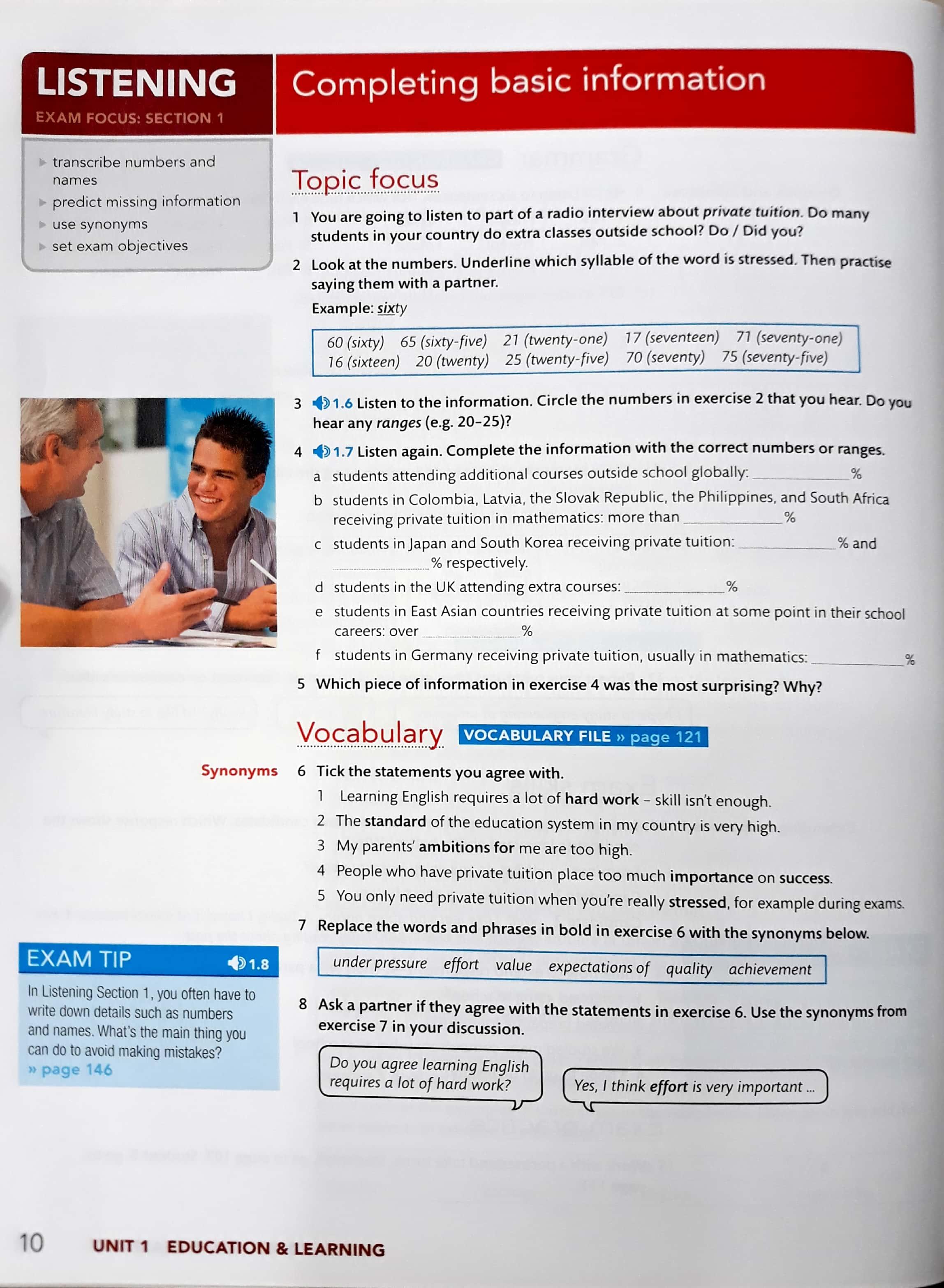Foundation IELTS Masterclass: Student