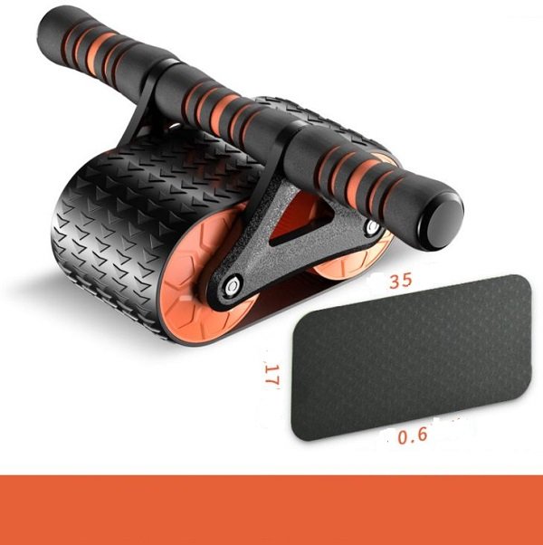 Con Lăn Tập Cơ Bụng Thế Hệ Mới Trợ Lực Bằng Lò Xo Kép Chính Hãng Đại Nam Sport + Kèm Tấm Thảm Lót
