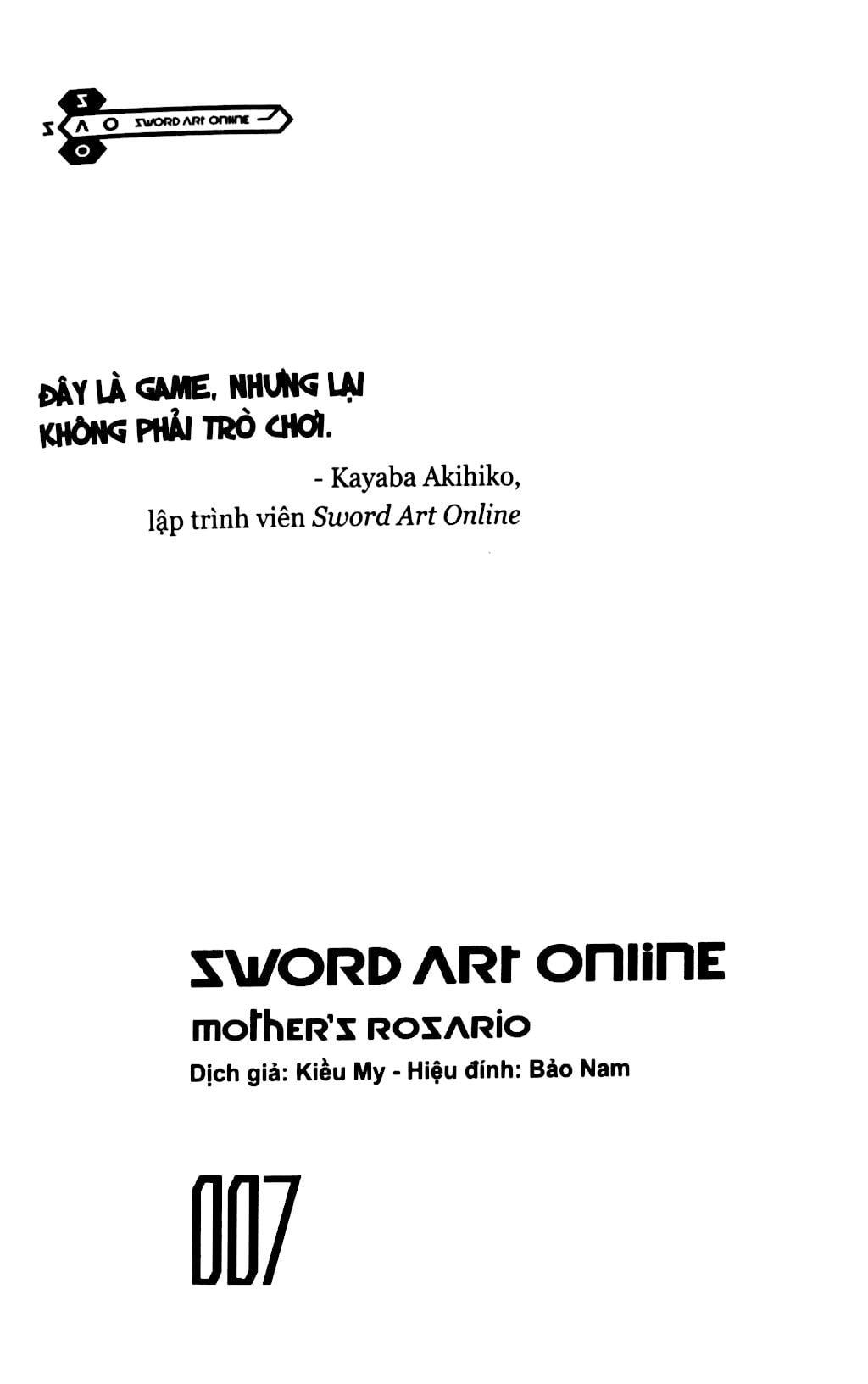 Sword Art Online 007 - Mother