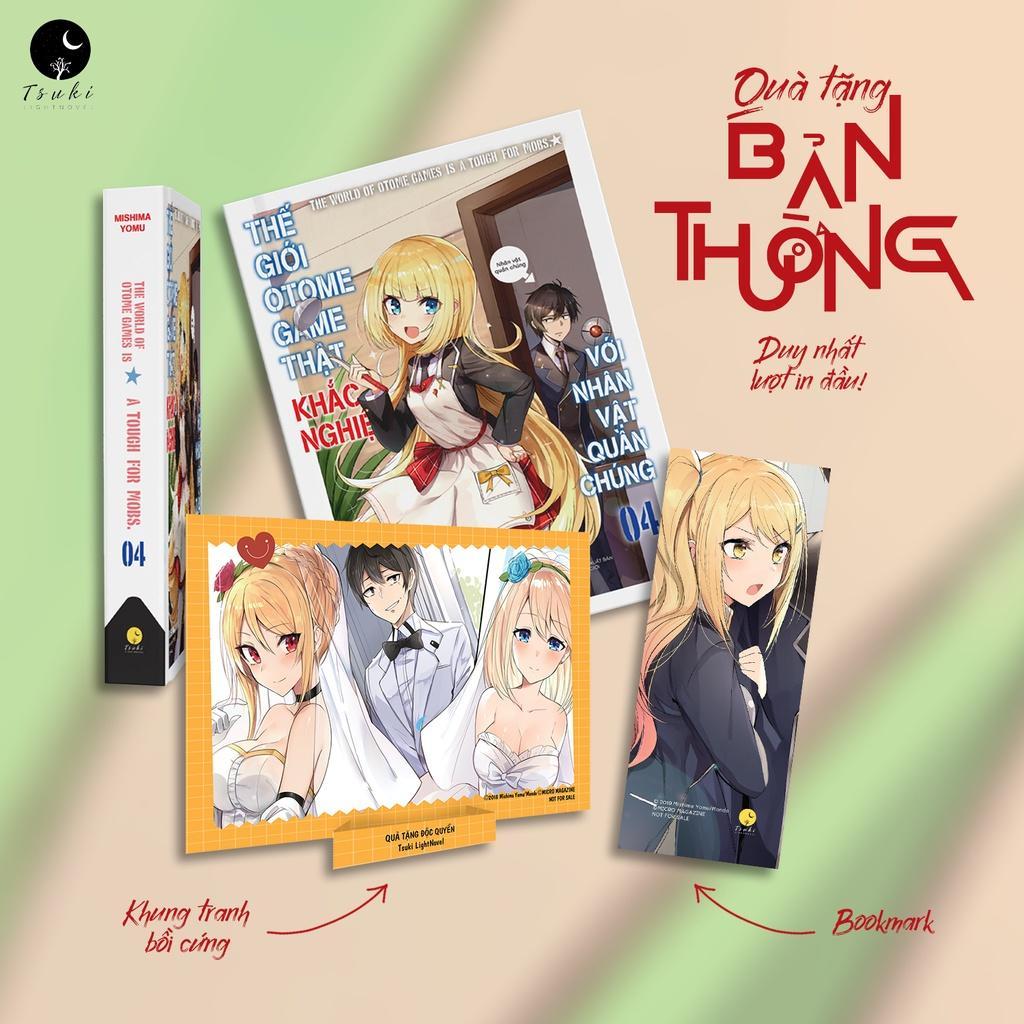 Sách Thế Giới Otome Game Thật Khắc Nghiệt Với Nhân Vật Quần Chúng (Tập 4) - Bản Quyền