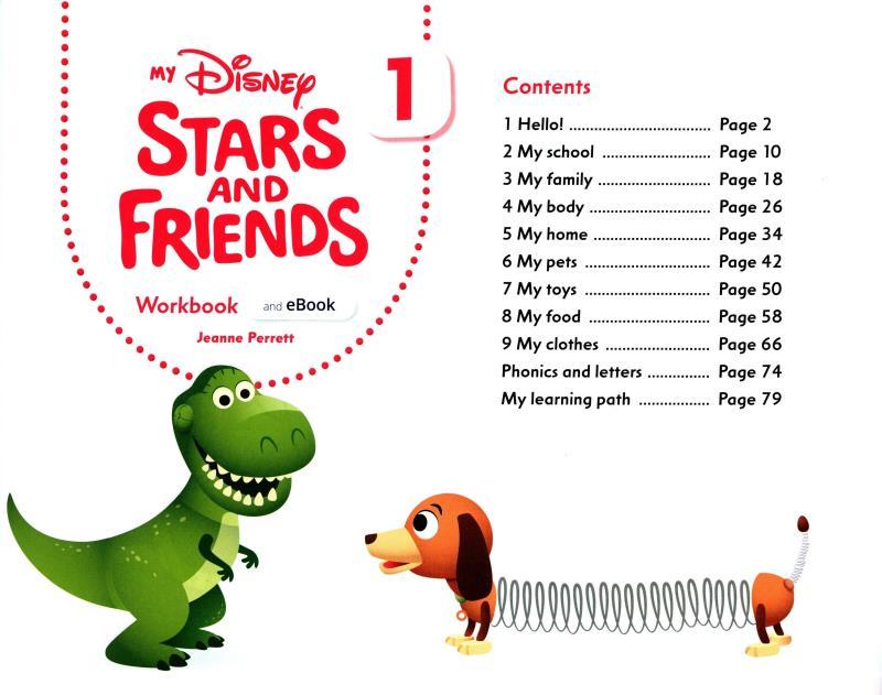 My Disney Stars And Friends Level 1 Workbook With eBook