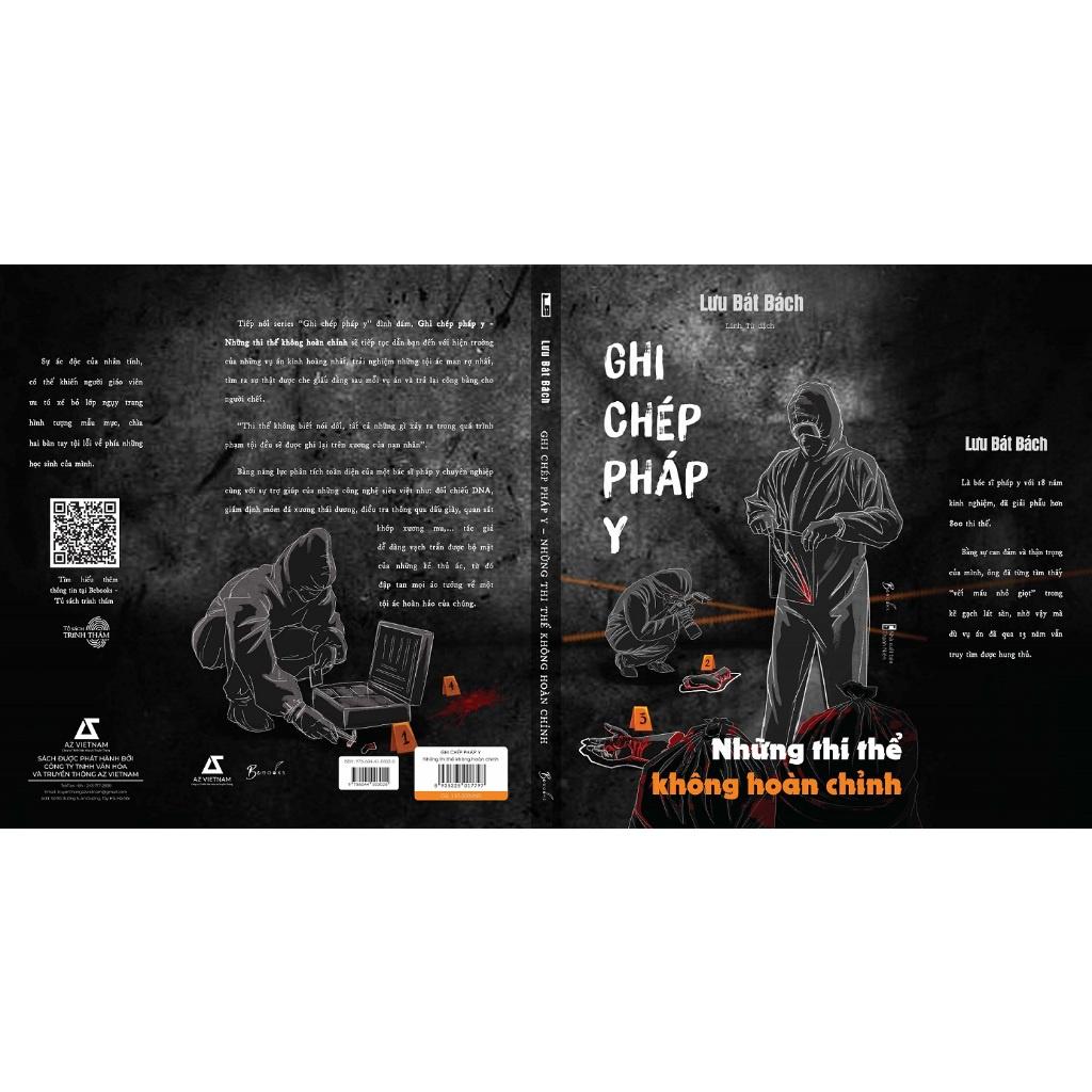 Sách Ghi Chép Pháp Y - Những Thi Thể Không Hoàn Chỉnh - Bản Quyền