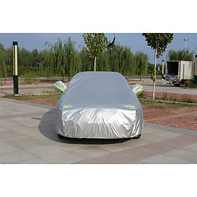 Bạt che phủ xe ô tô 5 chỗ Hyundai Accent chống nắng mưa, bạt trùm xe ô tô vải dù 3 lớp chống nóng không thấm nước