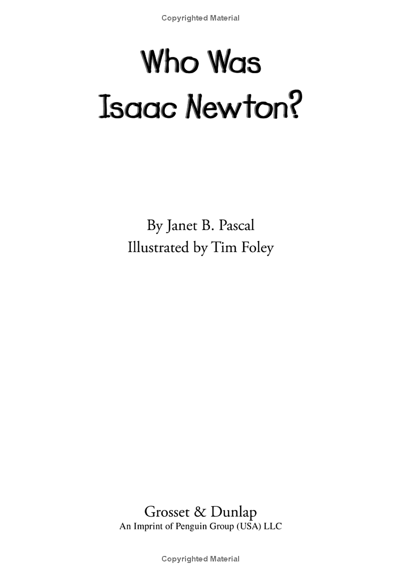 Who Was Isaac Newton?