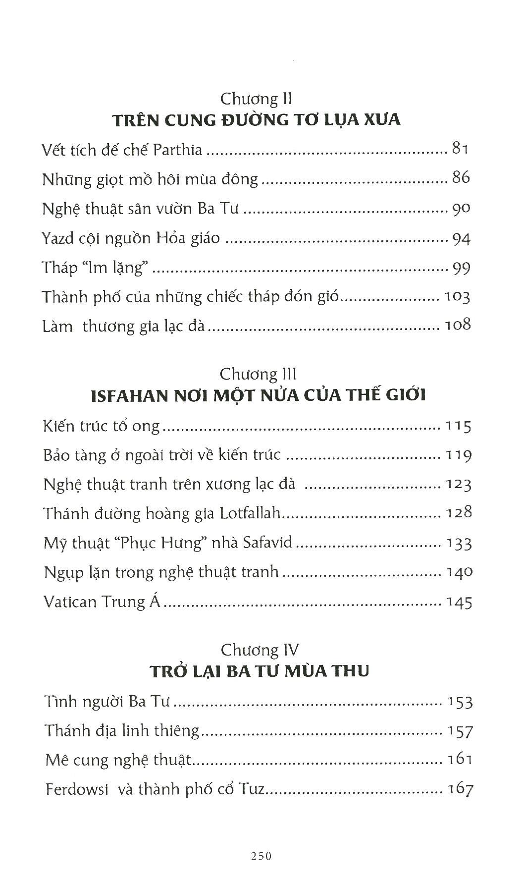 Vàng Son Một Thuở Ba Tư - Tập Du Ký