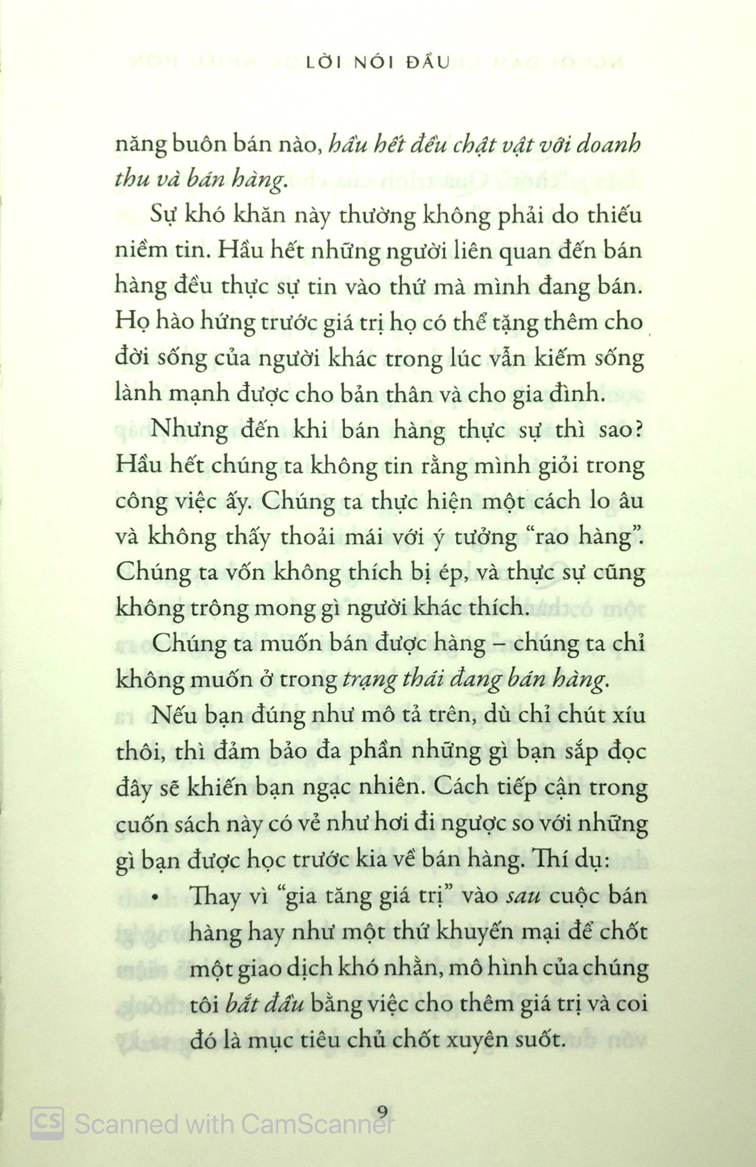 Người Dám Cho Đi - Bán Được Nhiều Hơn