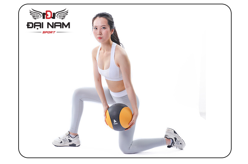 Bóng Tạ Tập Thể Lực,Tập Gym,Tập Yoga 3kg Chất Liệu Cao Su Đặc Hàng Nhập Khẩu Đại Nam Sport