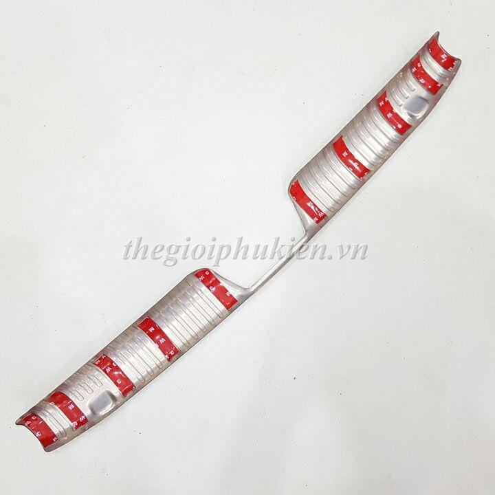 BỘ SẢN PHẨM Nẹp bước chân và ốp chống trầy cốp Kia Cerato 2016-2018 - Mẫu Inox
