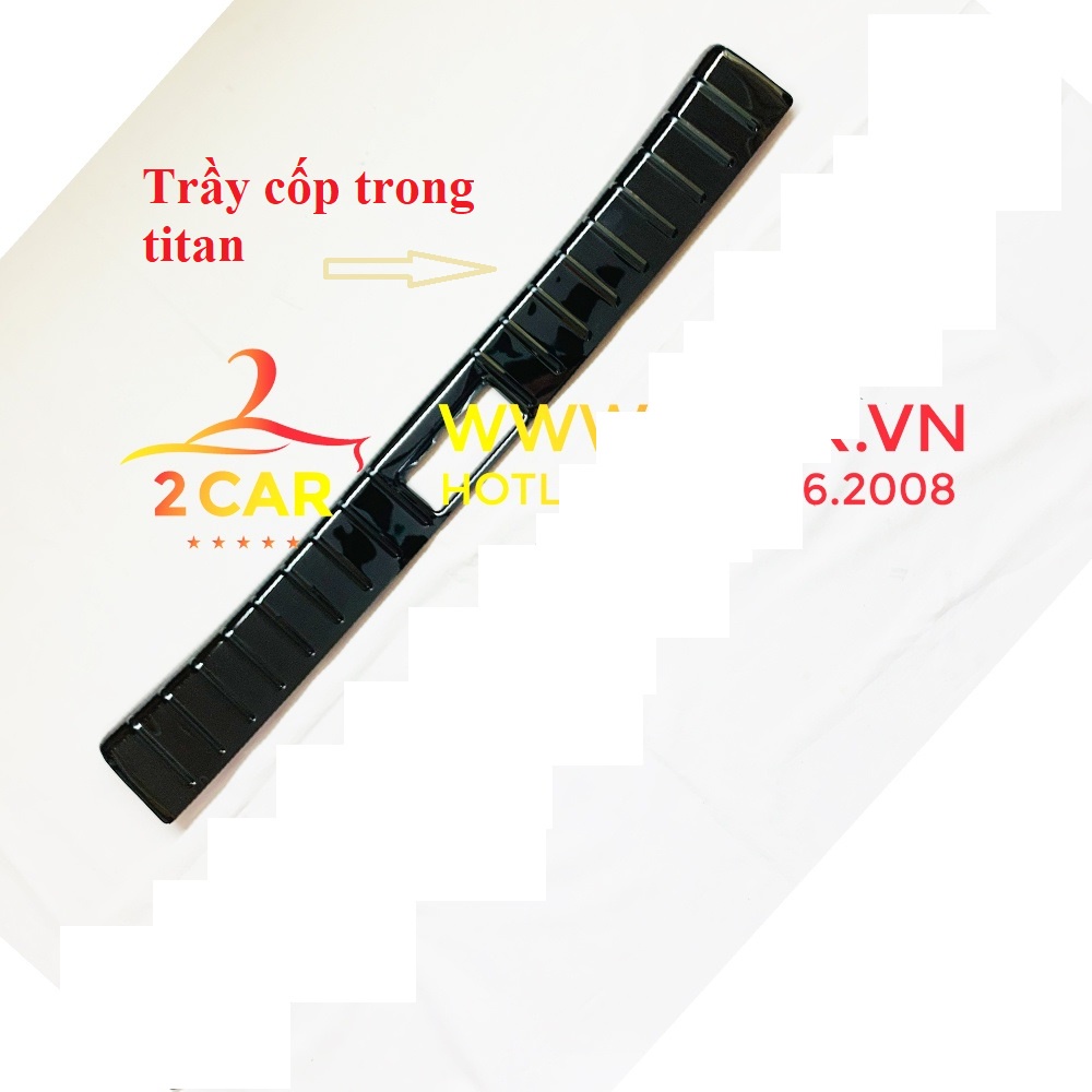 Ốp chống trày cốp trong, ngoài xe Nissan Almera chất liệu TITAN cao cấp, chống sước cốp Almera