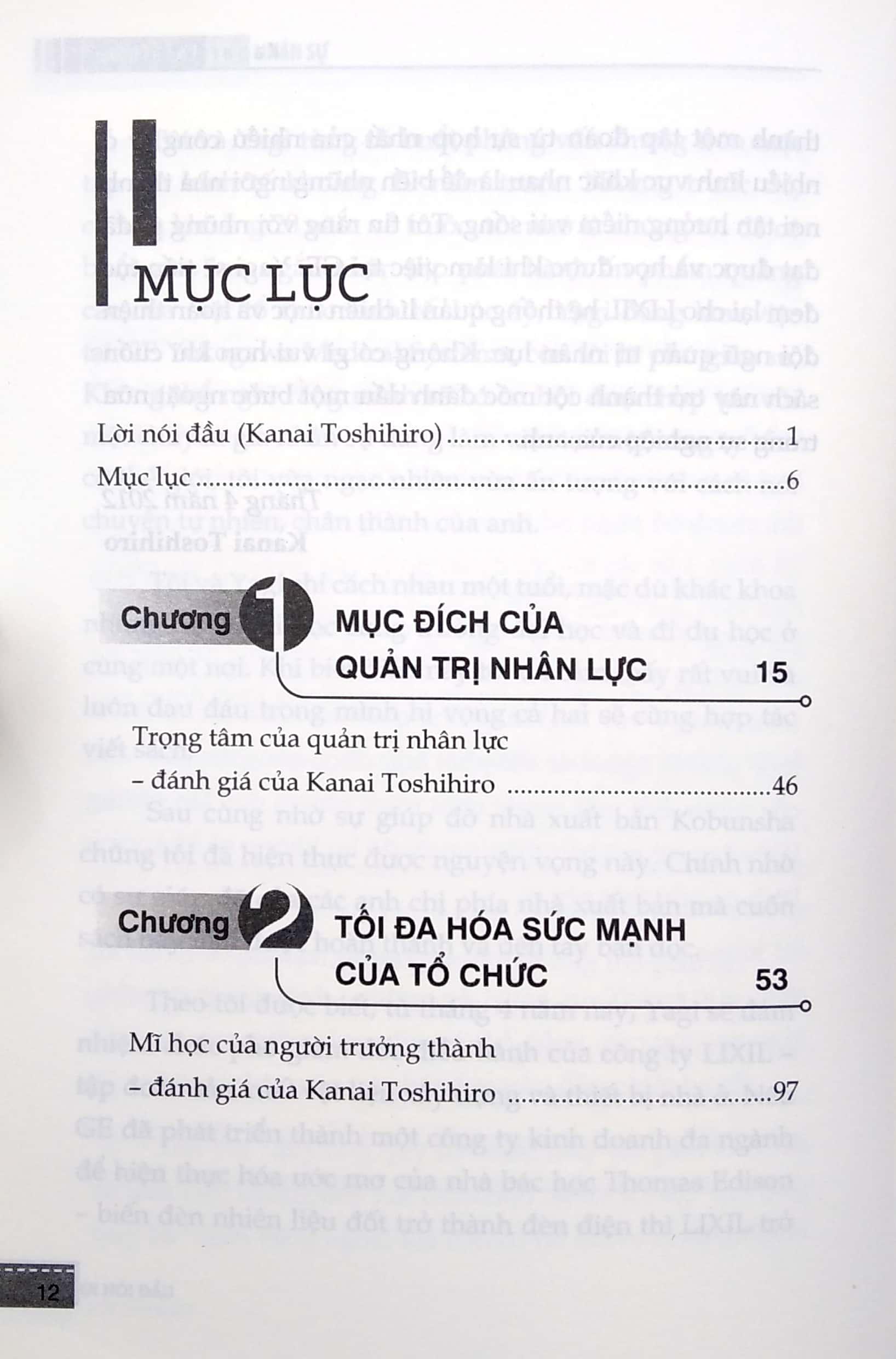 Tầm Nhìn Chiến Lược Nhân Sự